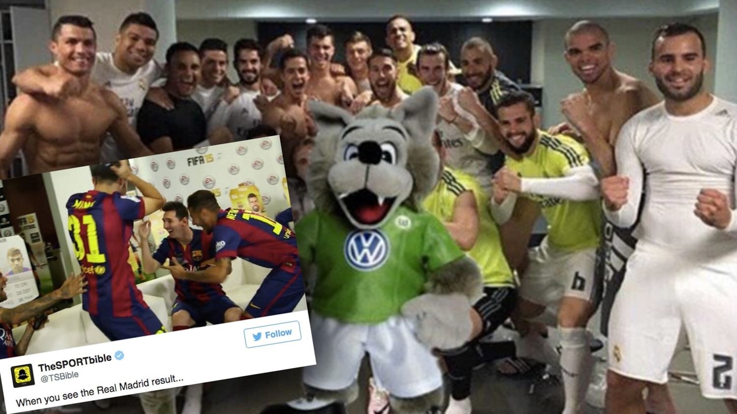 How the internet reacted to Wolfsburg beating Real Madrid