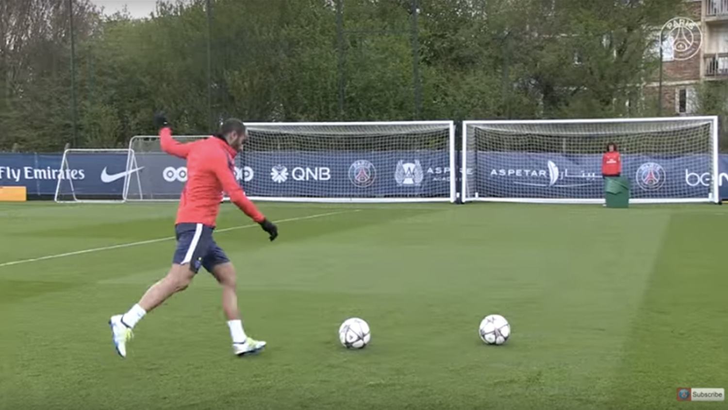 David Luiz vs Lucas Moura: PSG Bucket Challenge