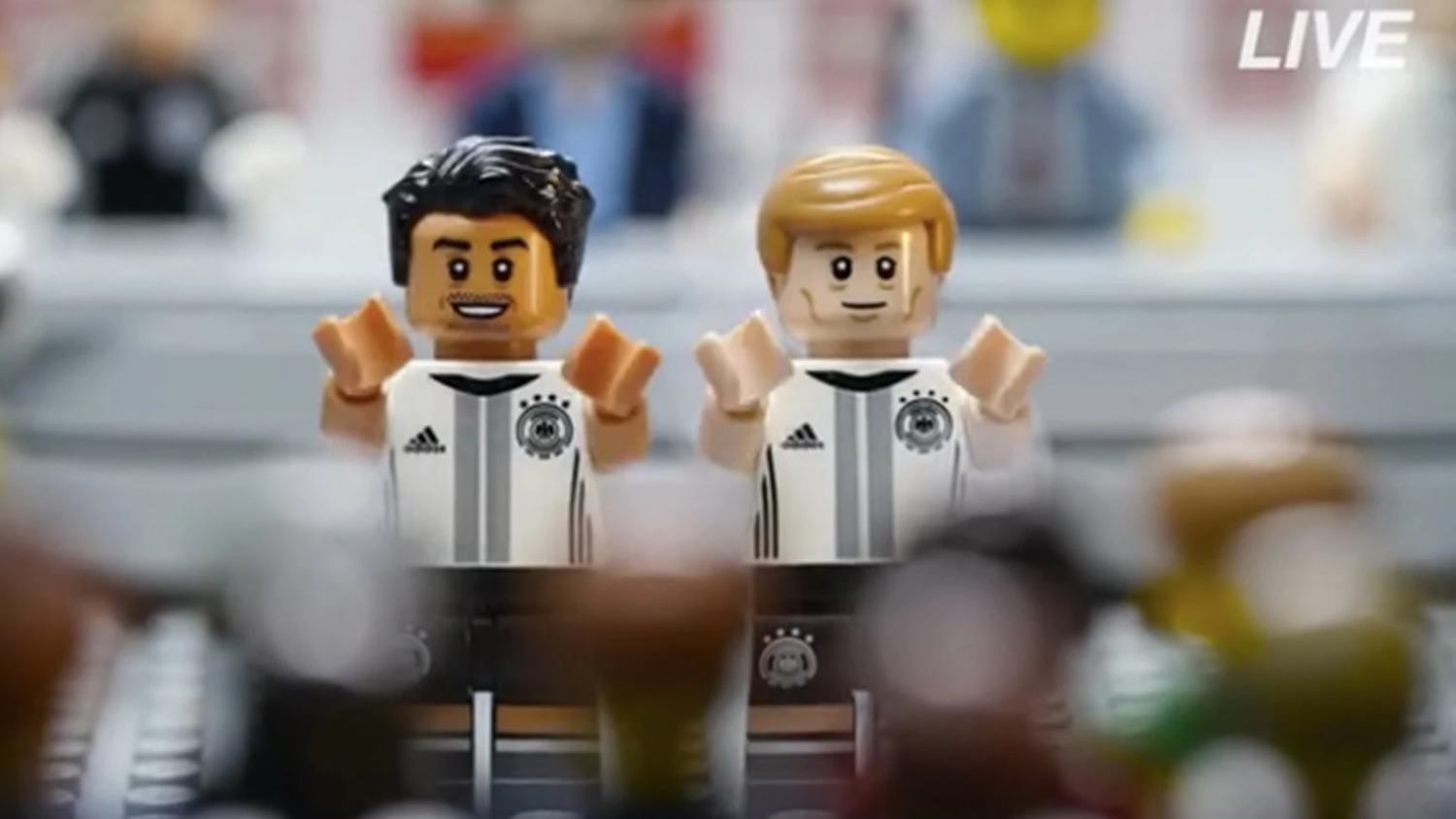 Lego Launch German National Team Figure Collection including Ozil, Kroos & Muller