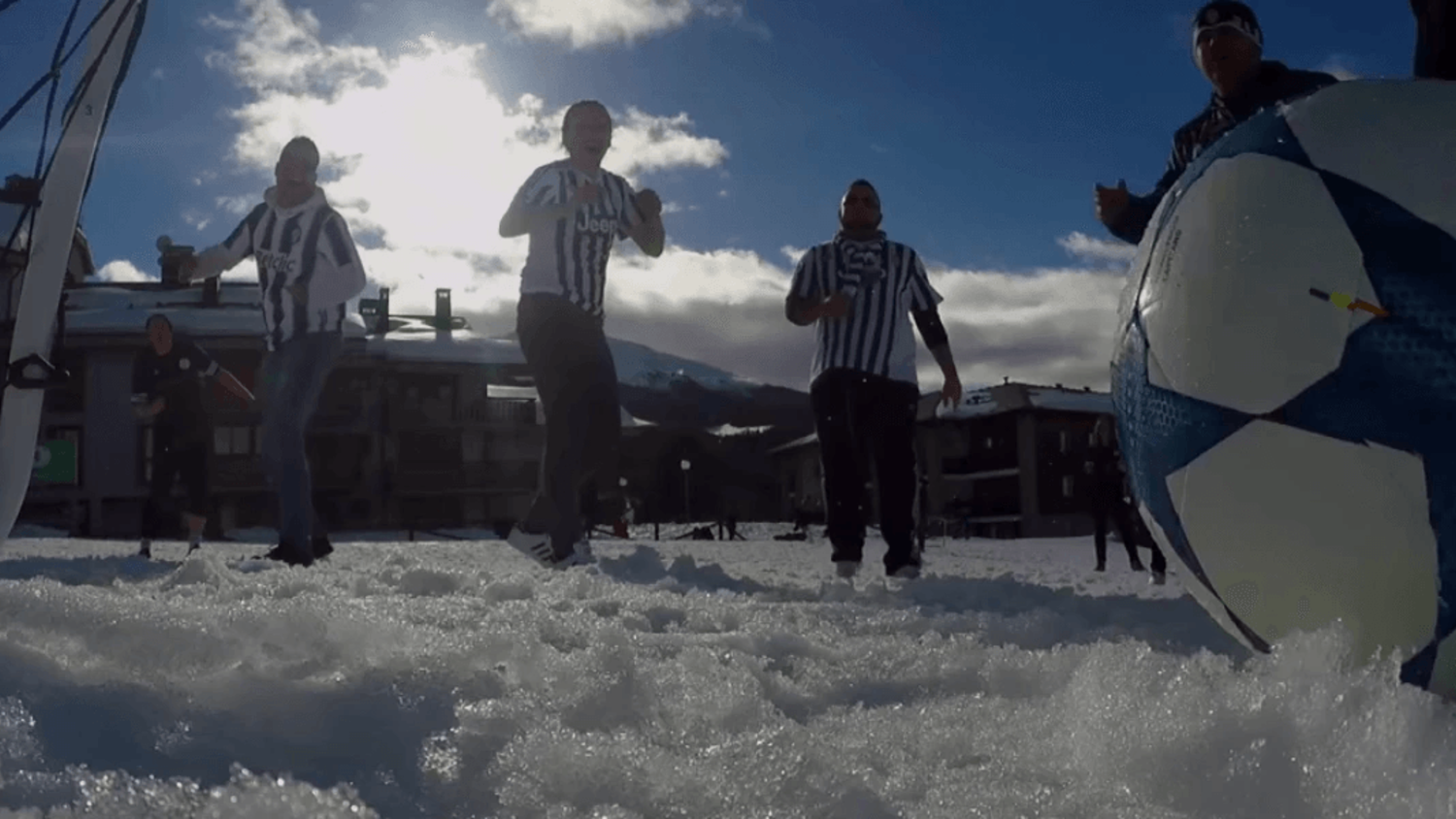 Football at 10,000 Feet | Juventus vs Bayern - #UCLAwayDays
