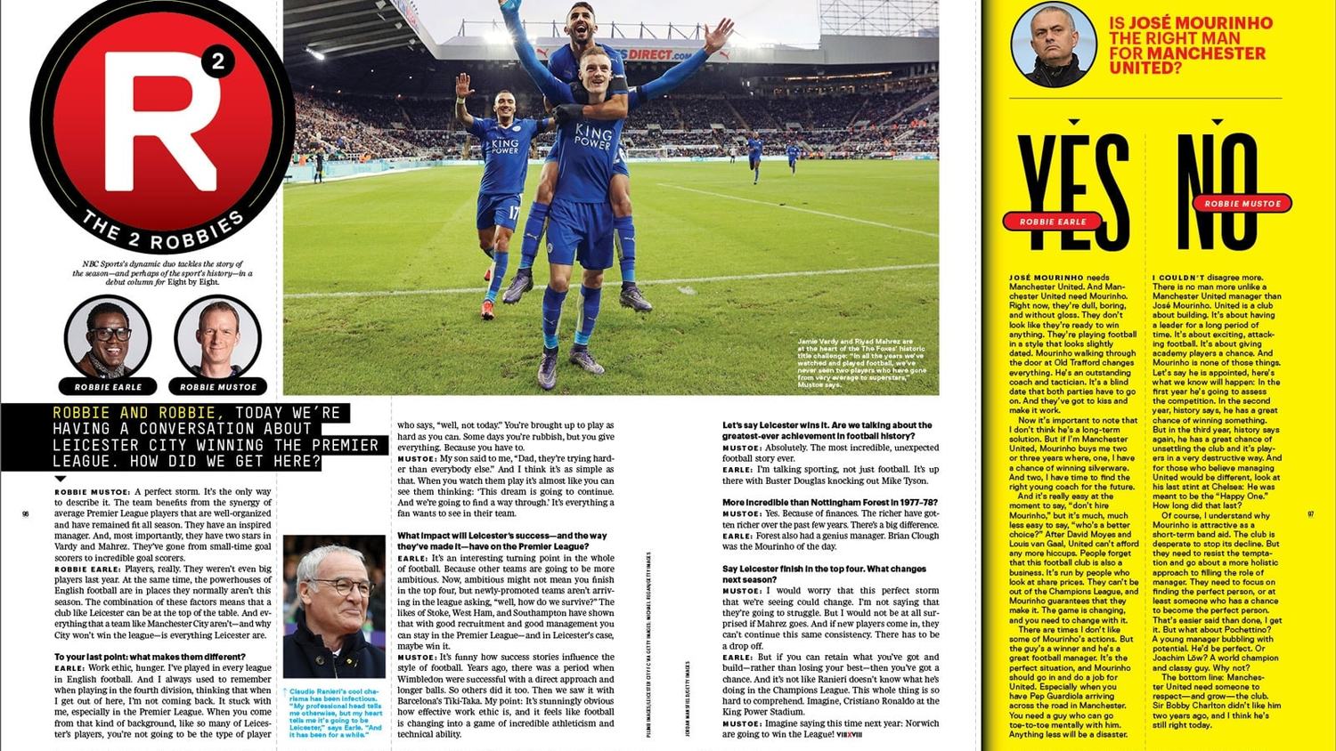 The Two Robbie's on Leicester City