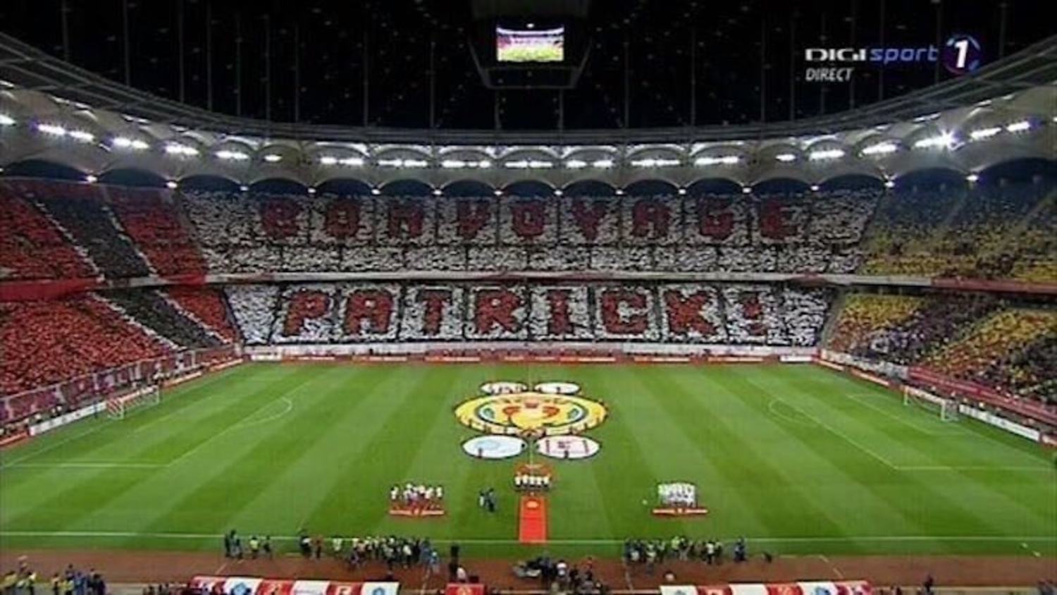 Dinamo Bucharest's Emotional tribute to Patrick Ekeng