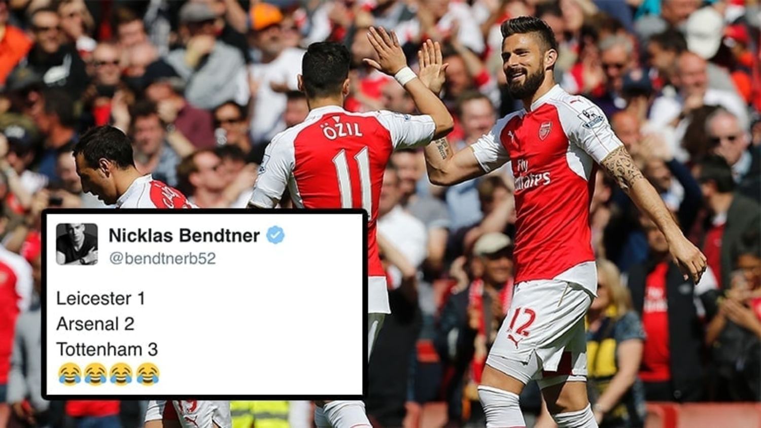 How the Internet Reacted to Arsenal Finishing Above Spurs Again
