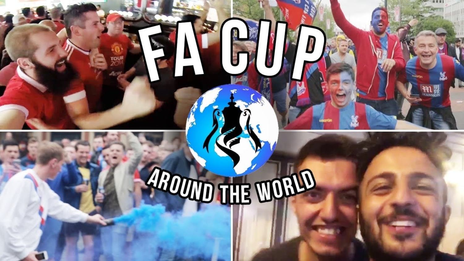 FA Cup 2016 Around the World: Man United v Crystal Palace