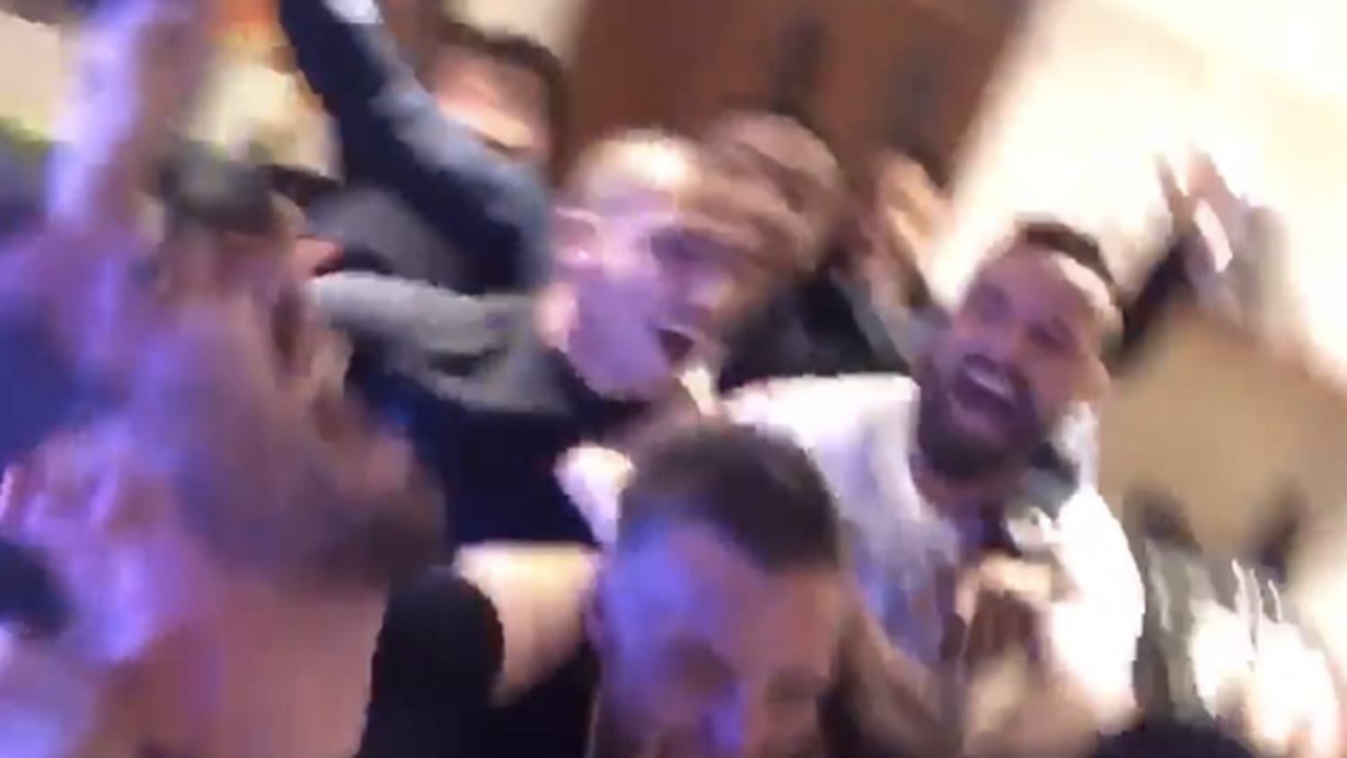How the Leicester players celebrated winning the Premier League at Jamie Vardy's Party!