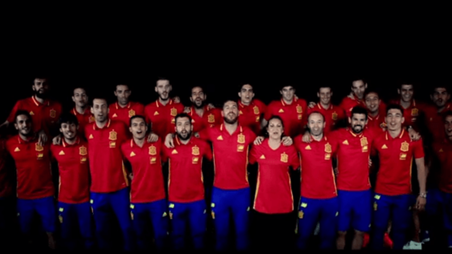 Sergio Ramos leads Spain's Euro 2016 song and it's hilariously fantastic