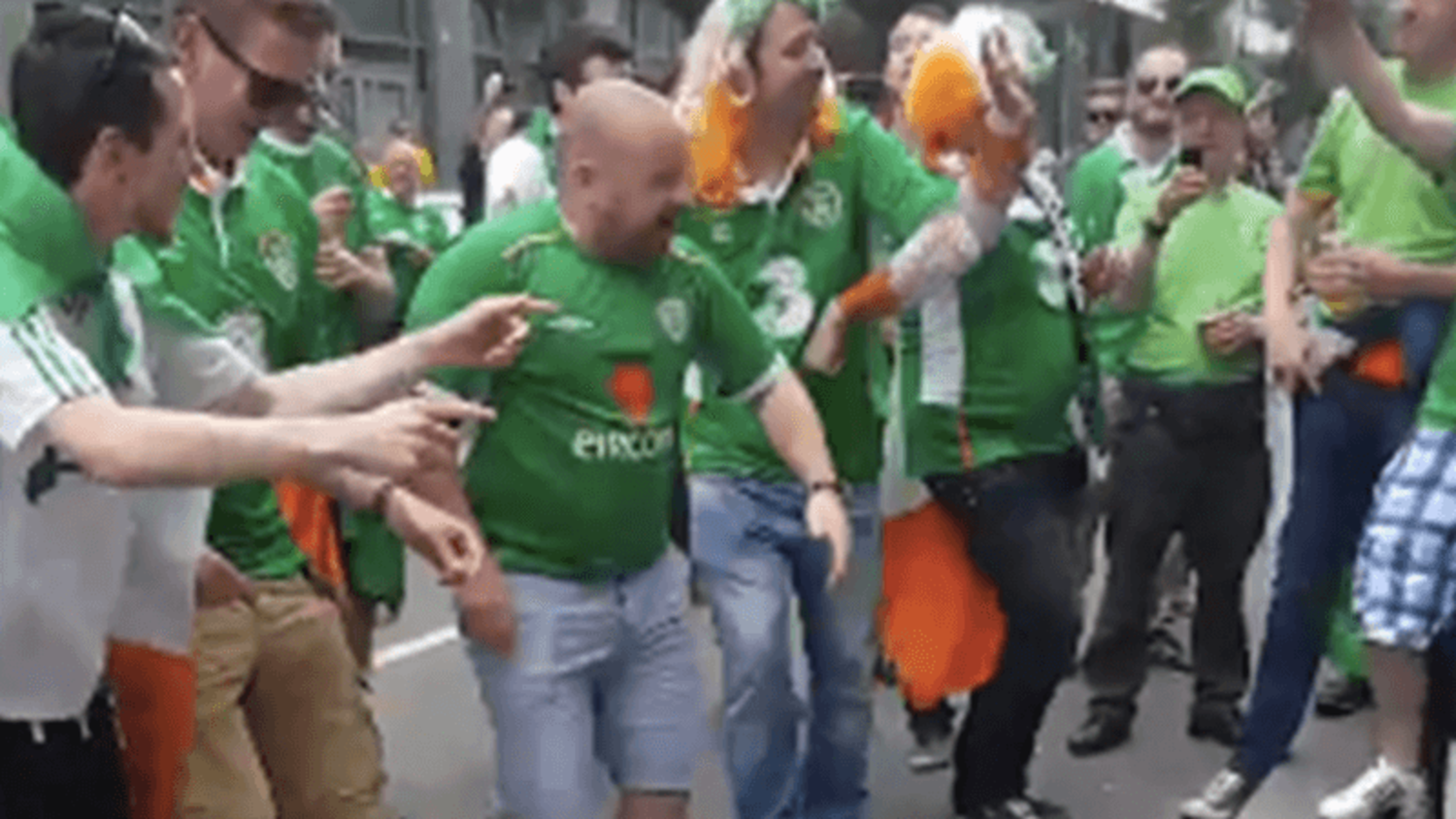 Here's why the Irish fans are f*cking awesome