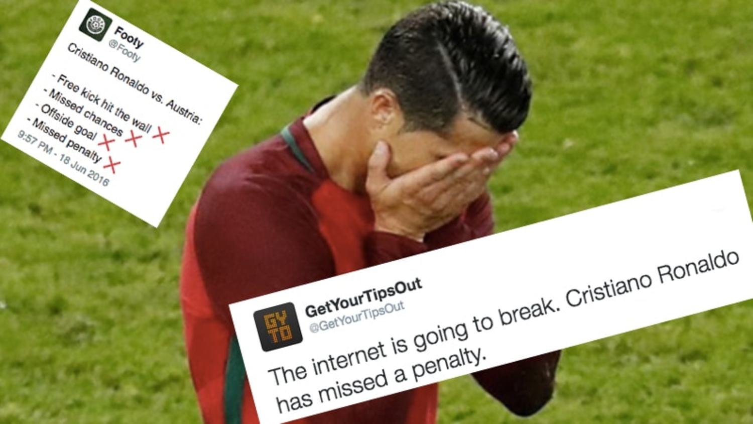 How the internet reacted to Ronaldo's Euro 2016 nightmare & penalty miss