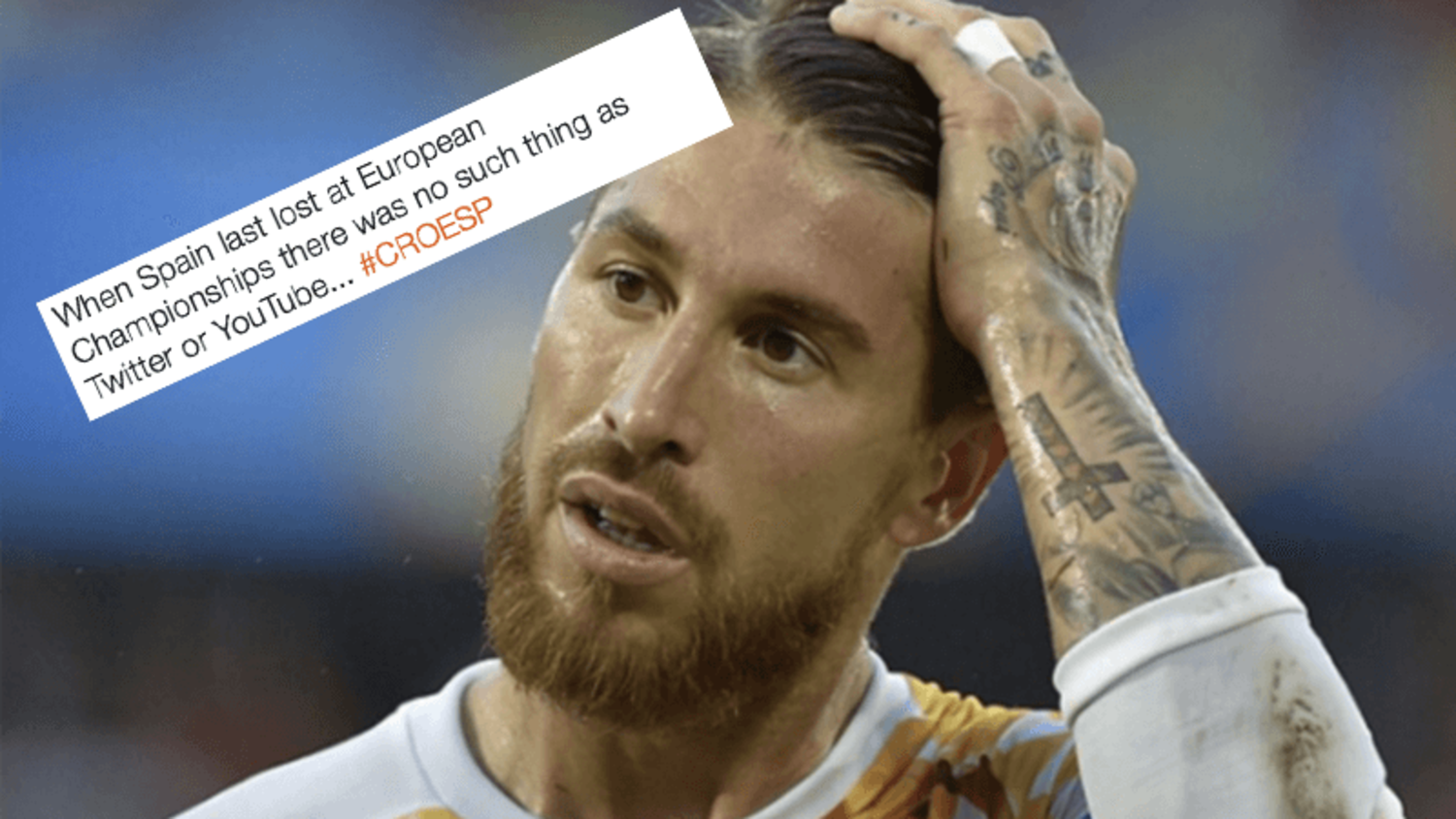 How the internet reacted to Spain finally losing a European Championship game