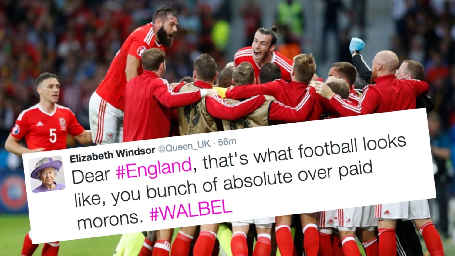 How the Internet Reacted to Wales' Incredible Win Over Belgium