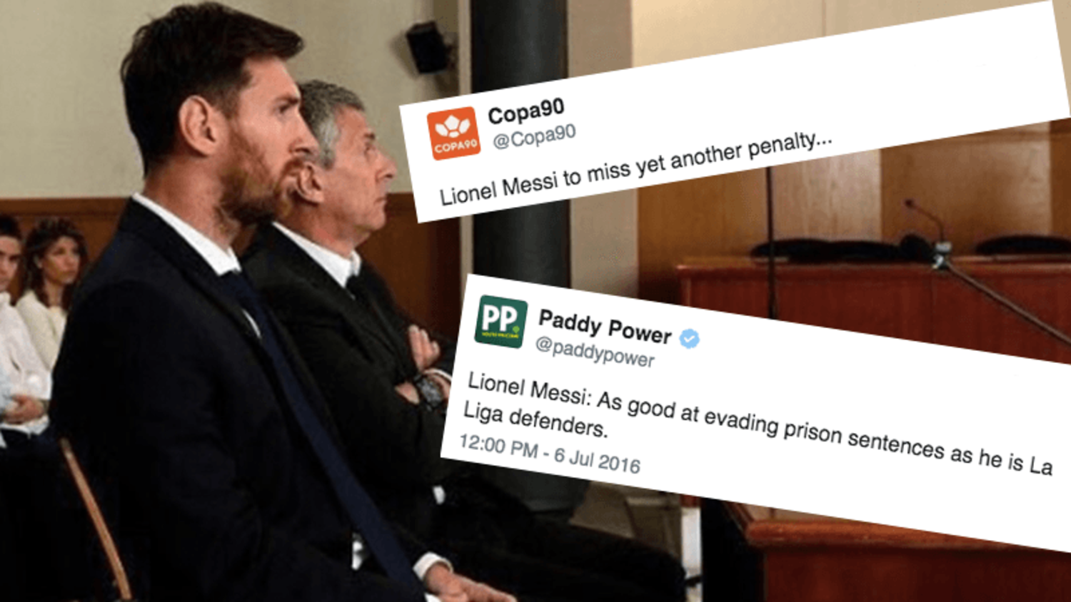 How the internet reacted to Lionel Messi's '21 Month Prison Sentence'