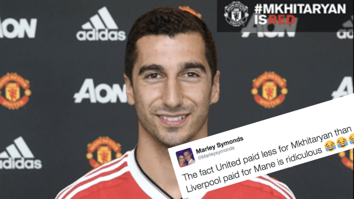 Best reactions as Mkhitaryan's officially announced as Manchester United player