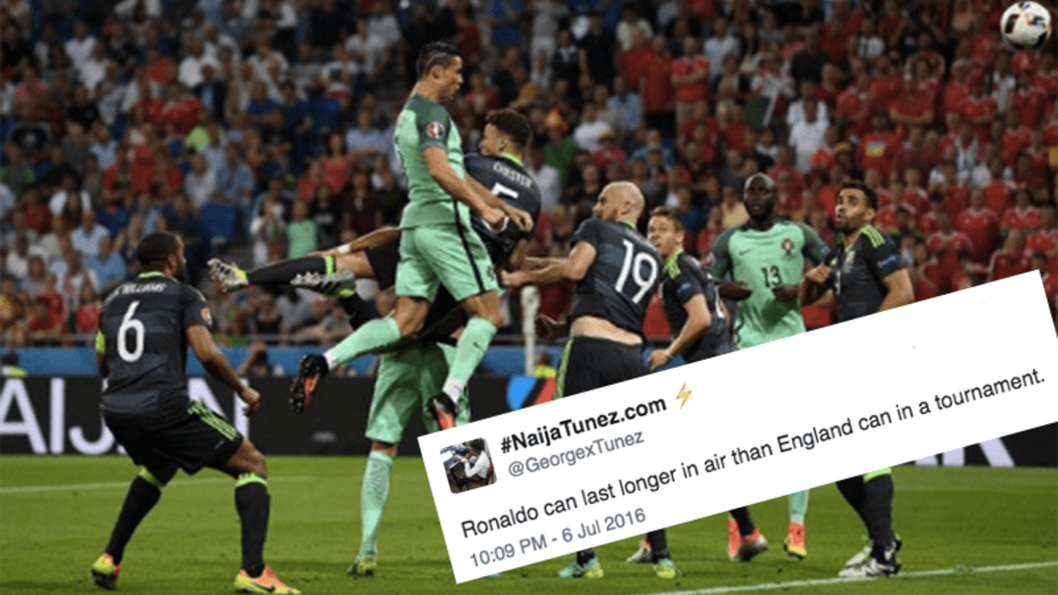 Best reactions to Cristiano Ronaldo's Performance and Insane Leap against Wales