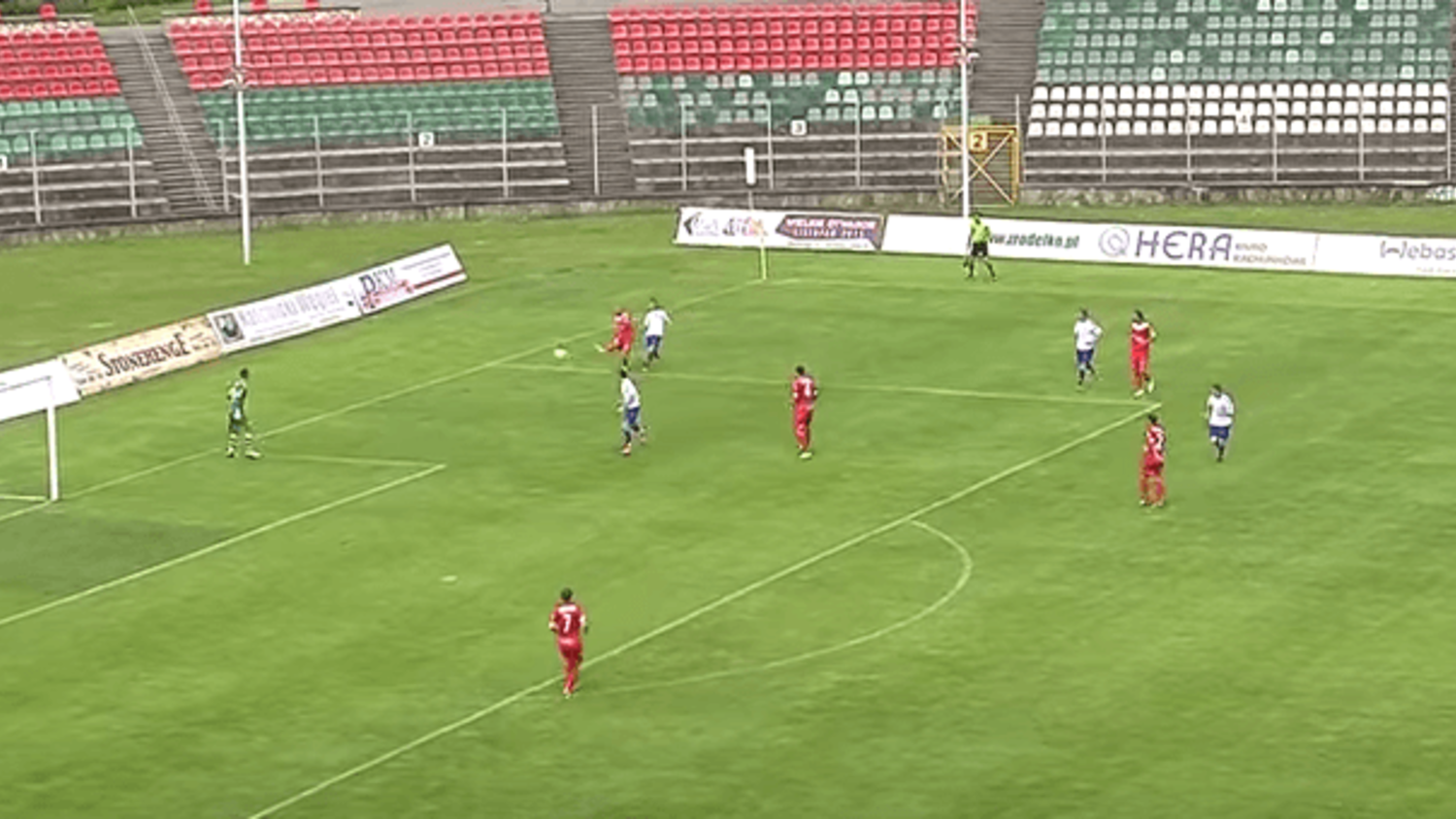 Zaglebie Sosnowiec's Udovicic scores the greatest own goal you will see this summer