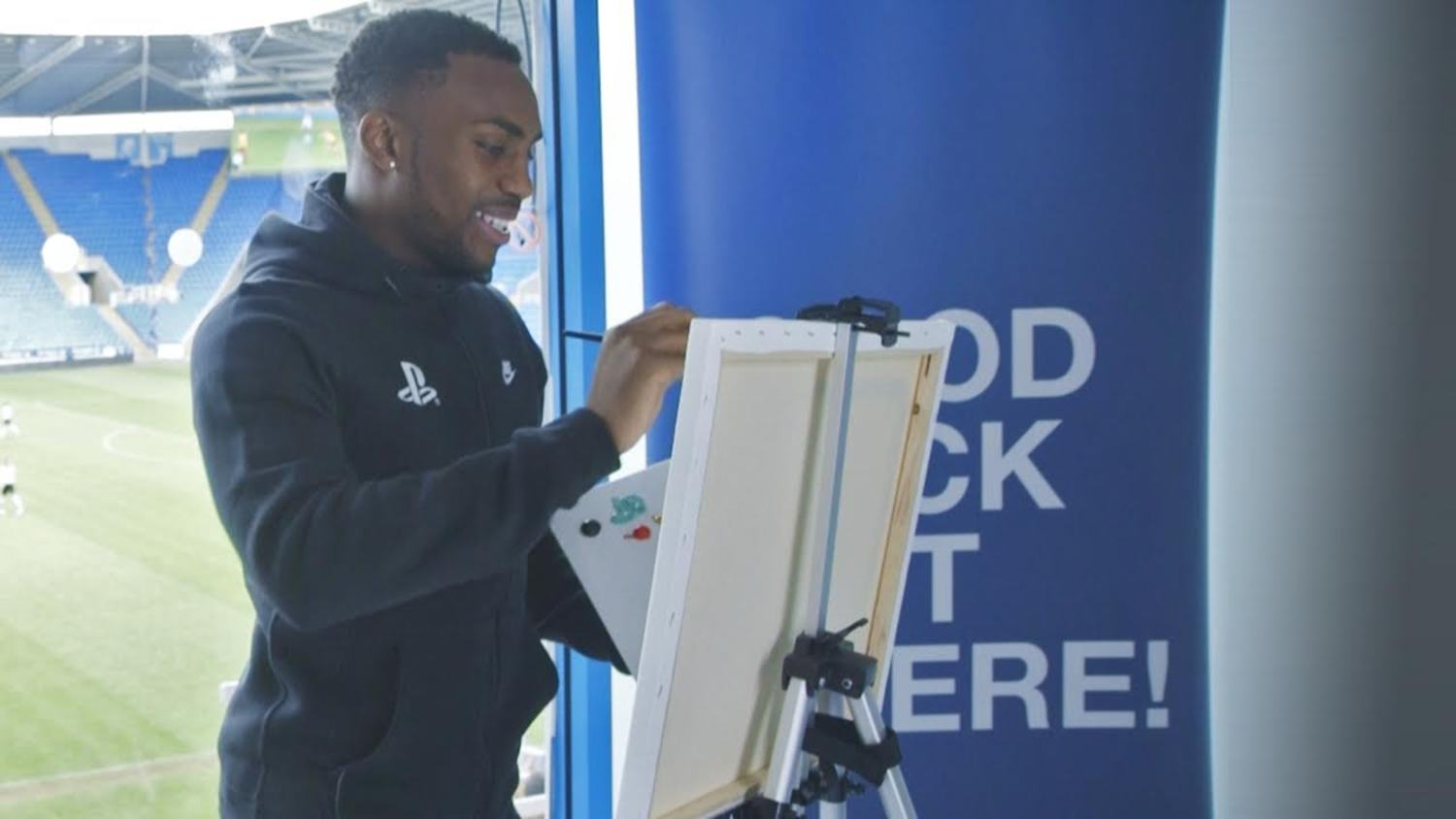 Painting with Danny Rose
