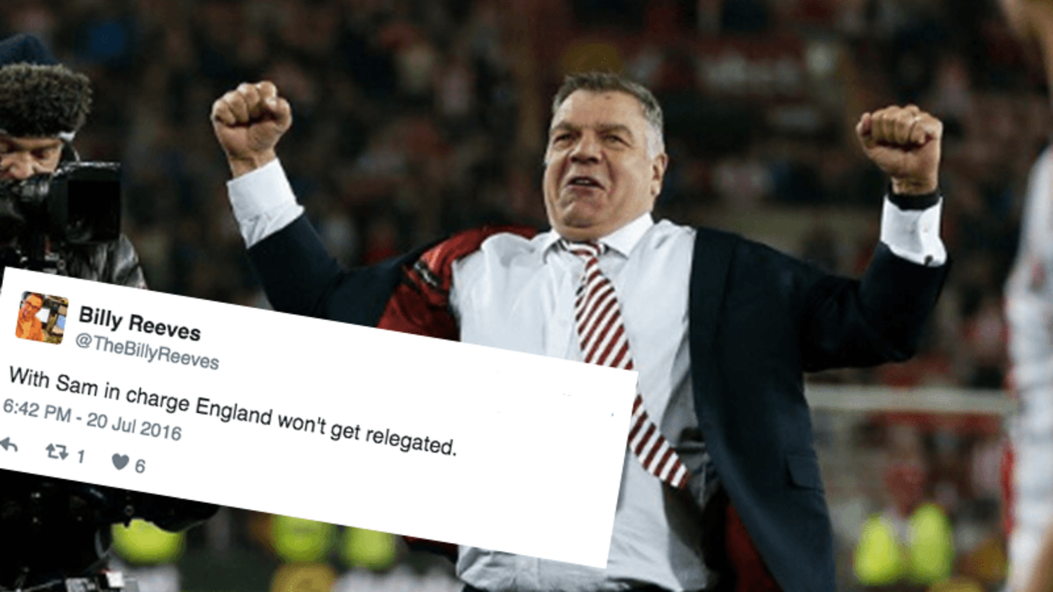 Best Reactions as Sam Allardyce is to be named next England manager