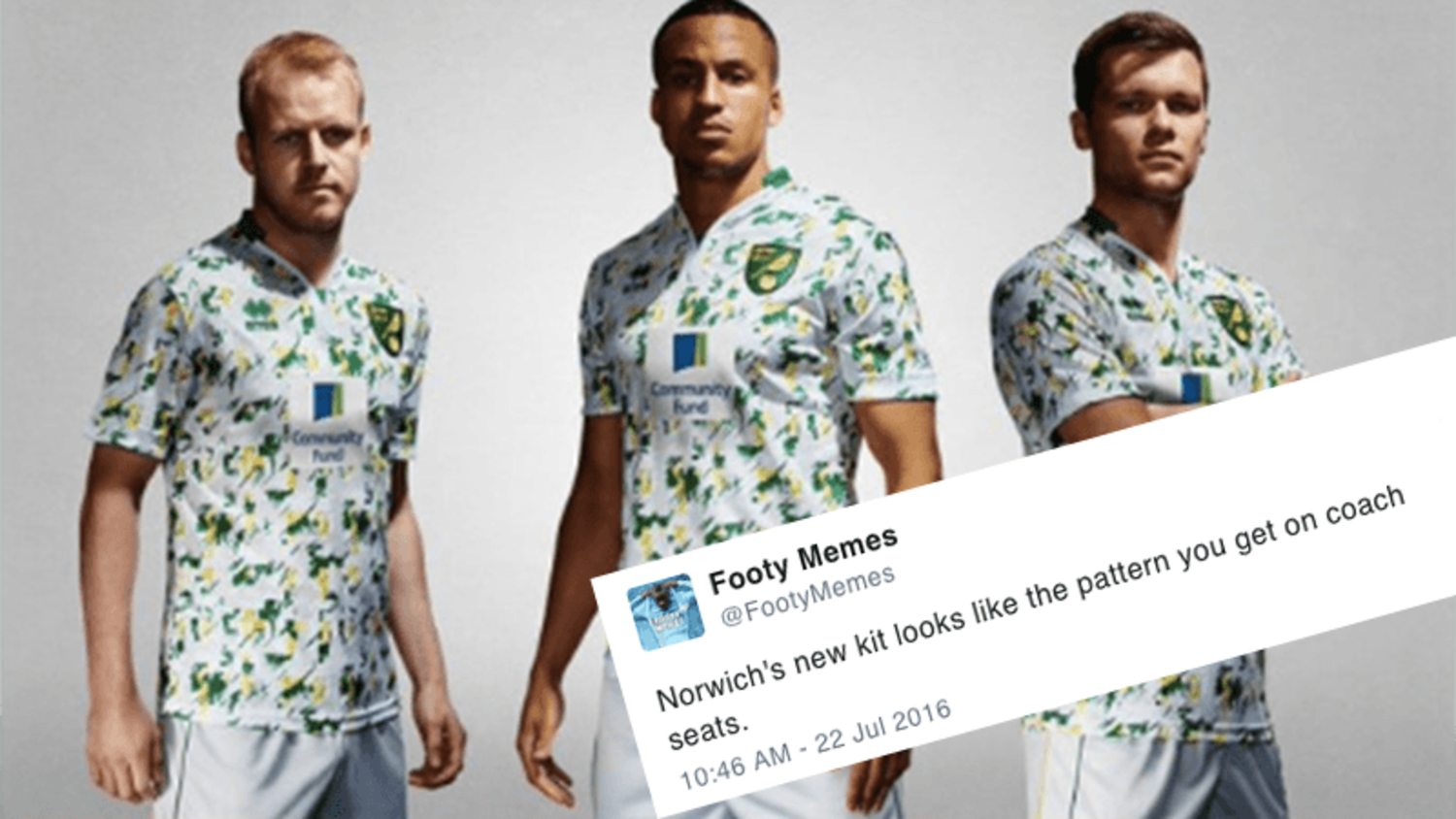 Funniest reactions to Norwich City's new third kit