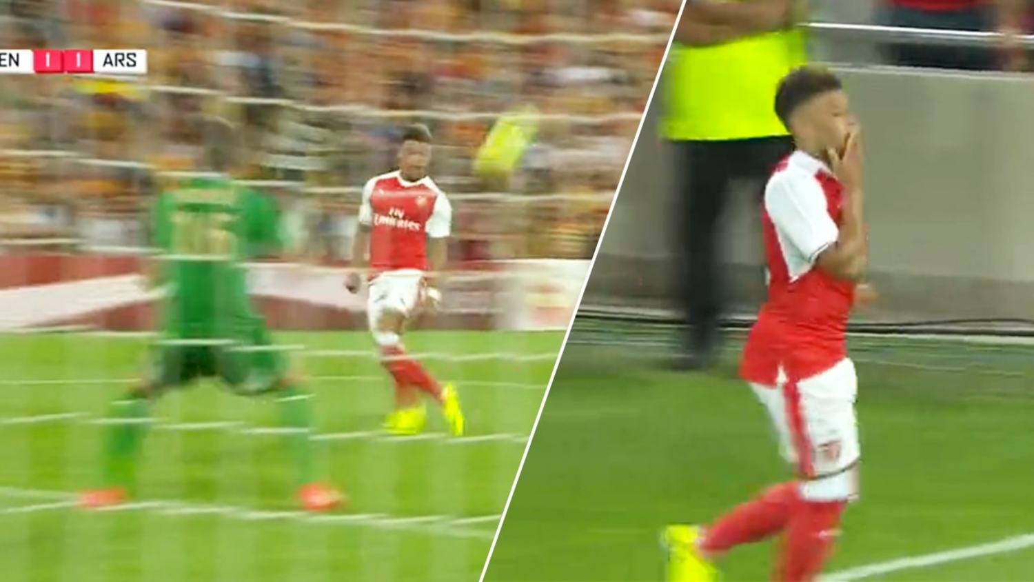 Alex Oxlade-Chamberlain Shows His Quality With Classy Chip