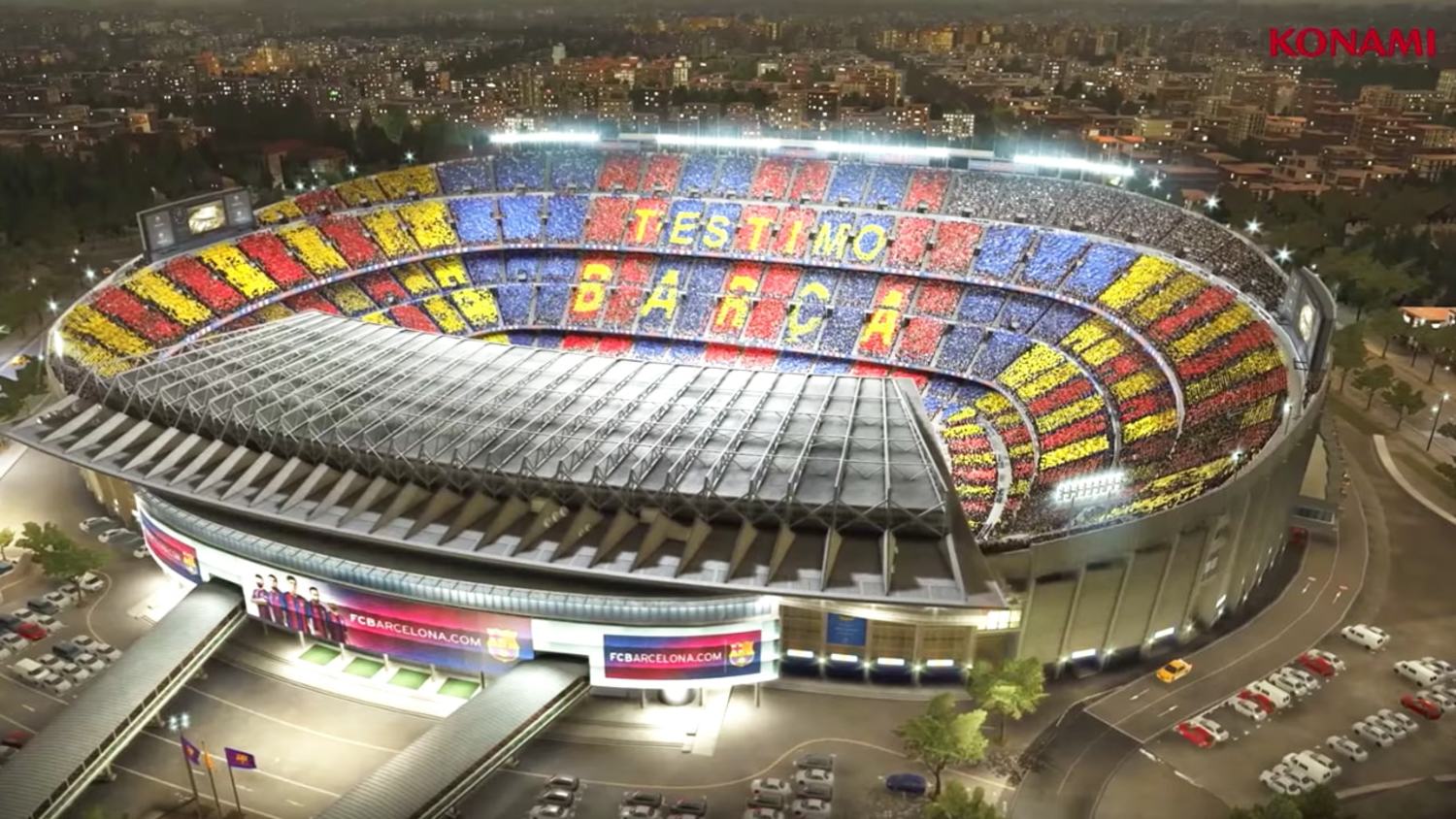 Konami Announce Barcelona Partnership in Stunning PES 2017 Trailer