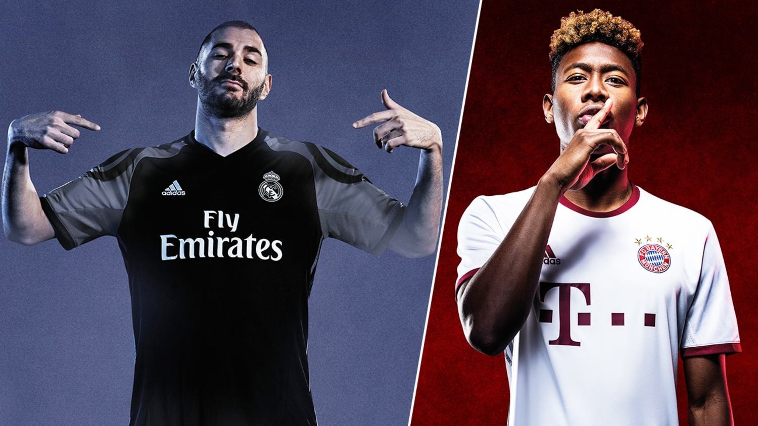The Best Of Adidas Third Kits for 2016/17 Season: Real Madrid, Chelsea & more