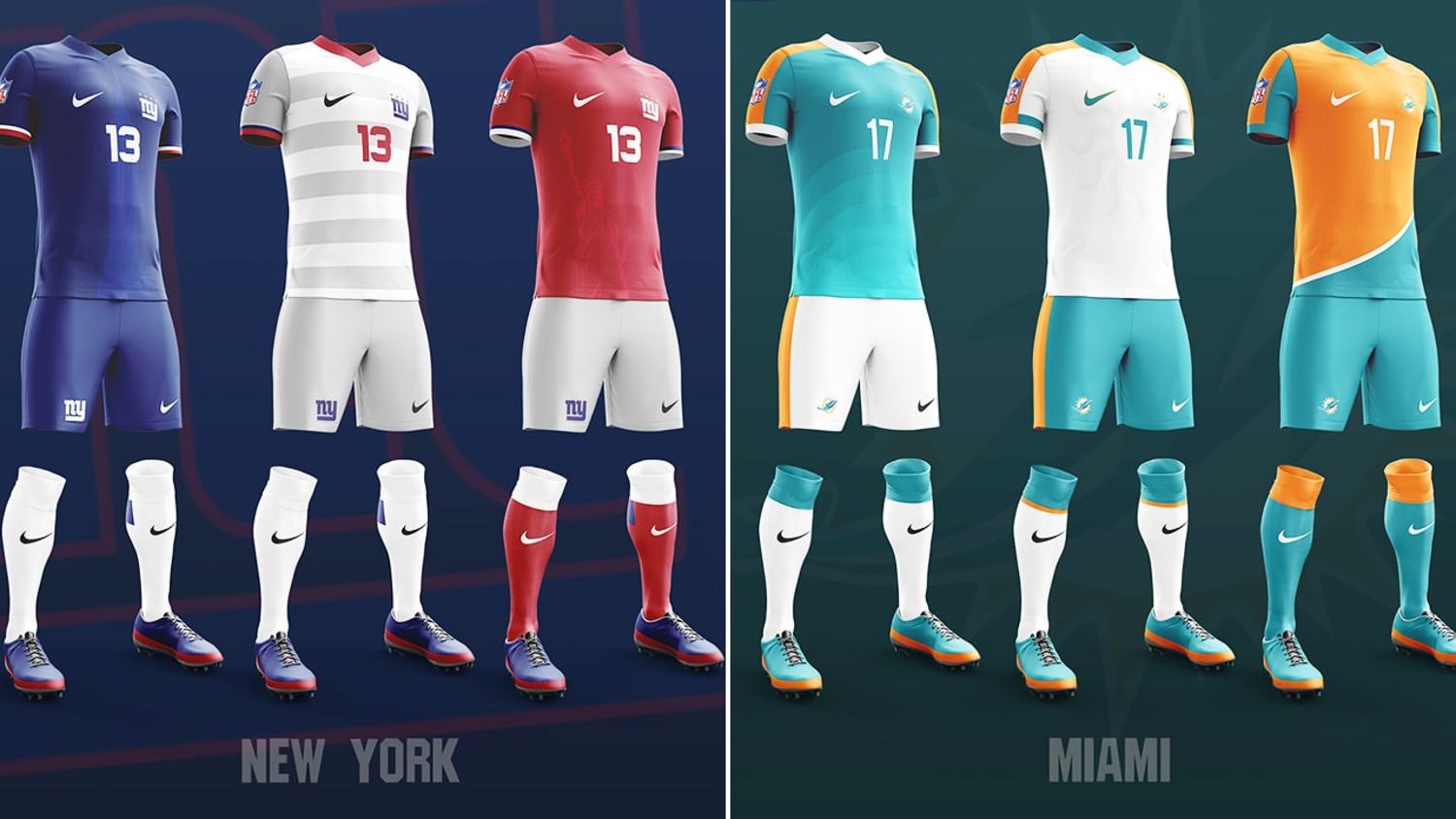 Amazing NFL x Football Concept Kits
