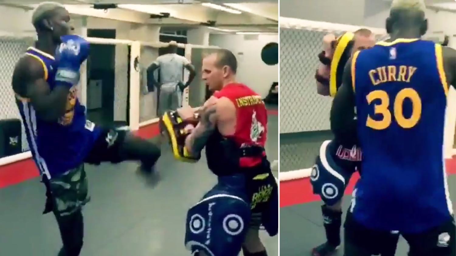 Paul Pogba Shows Off Kickboxing Skills During Off-Season