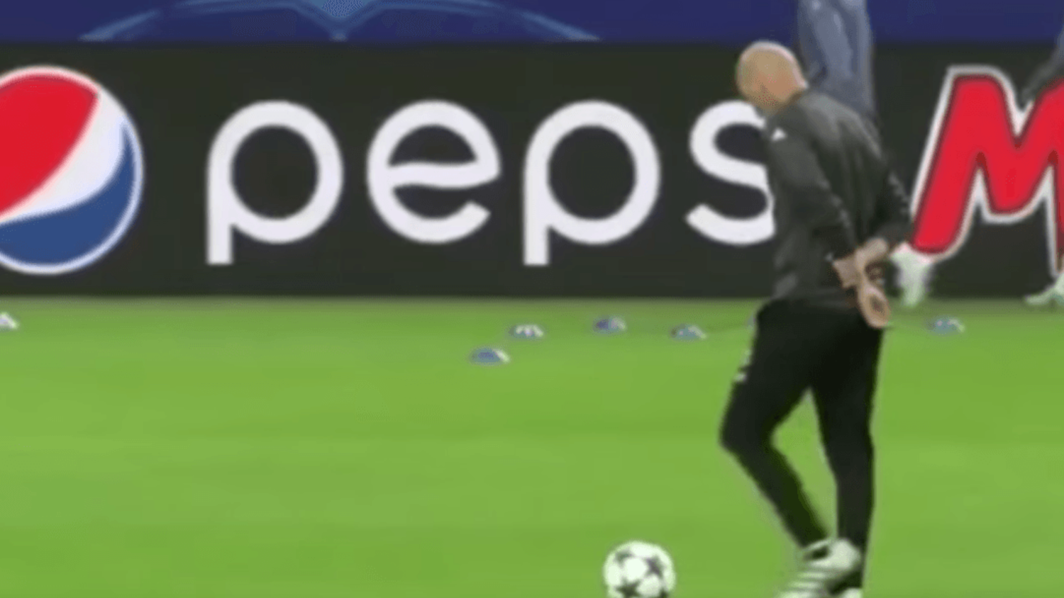 Zinedine Zidane still has the best touch in football
