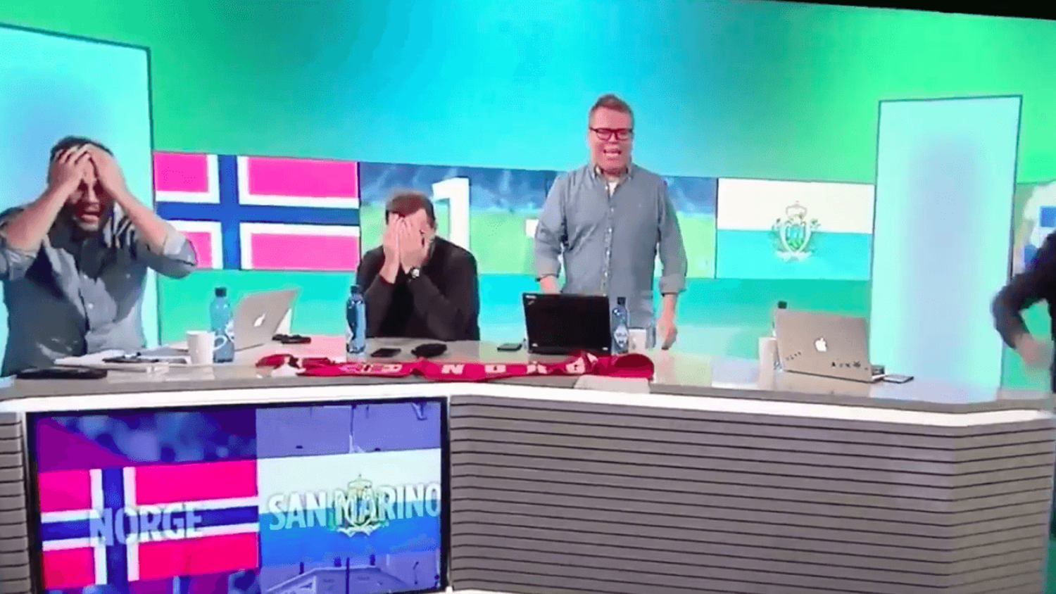 Hilarious Norwegian Reaction to San Marino's First Away Goal in 15 Years