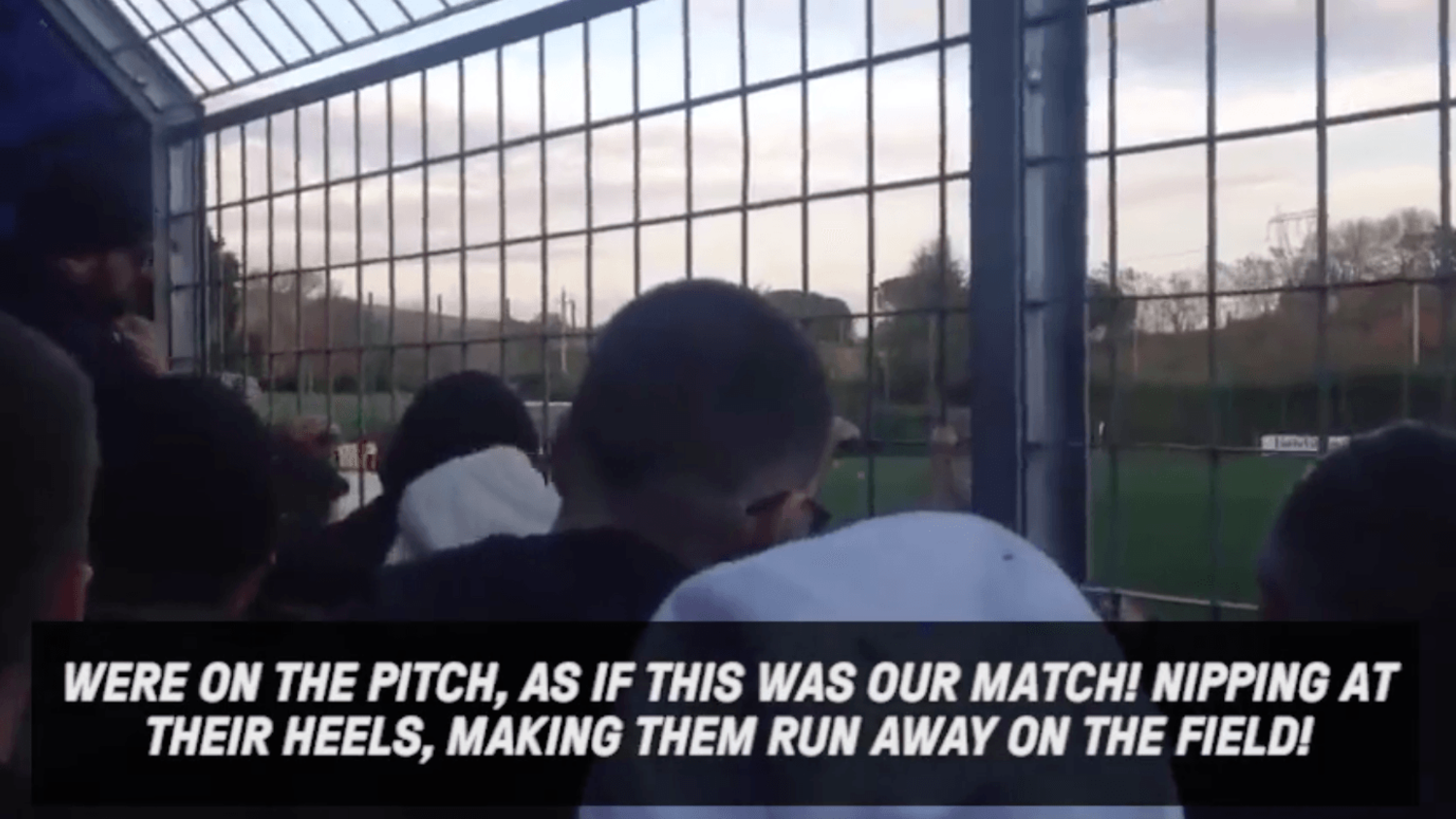 When your Ultras give the team talk things get loud