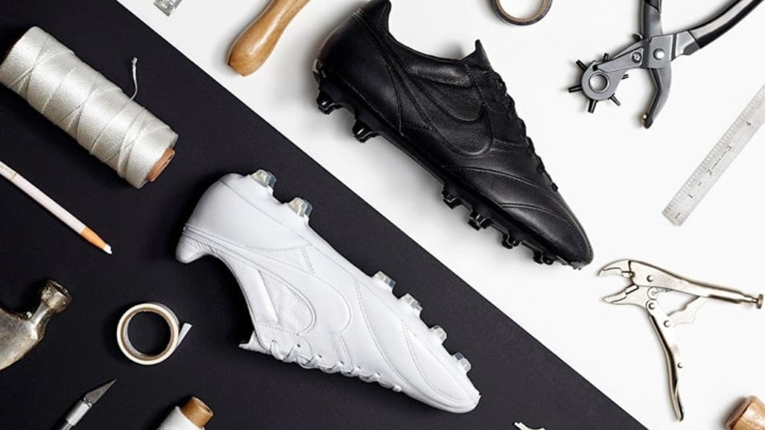 Nike Release Beautiful White and Black 'Premier' Boots