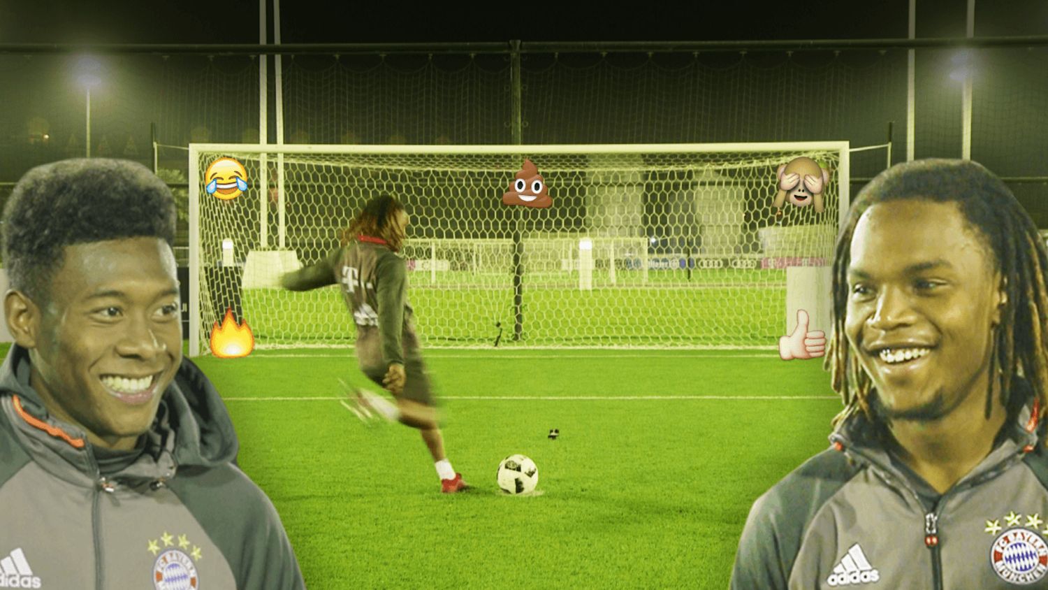 Renato Sanches vs David Alaba in Ultimate Set-Piece Challenge!