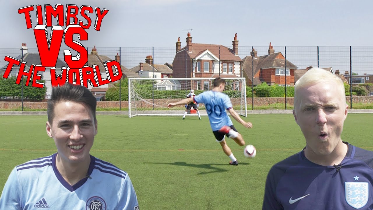 Ultimate Striker Challenge vs Theo Baker | Timbsy vs The World
