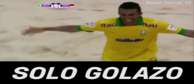 The best beach soccer solo goal you'll ever see